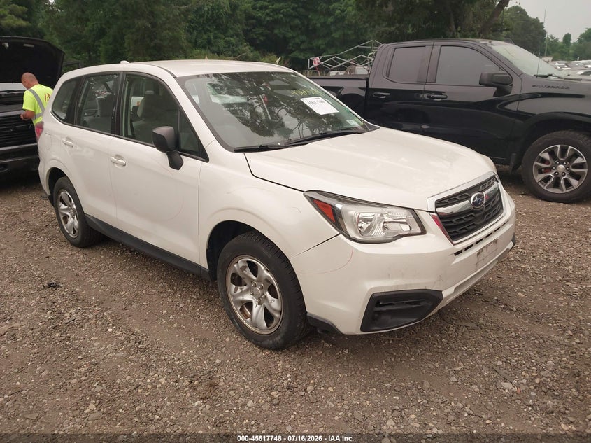2017 Subaru Forester VIN JF2SJAACXHH429293 IAAI salvage auction — REAR END, Mv-907A (New York), sold $25 on 2026-07-28 (photo 1)
