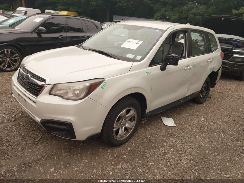2017 Subaru Forester VIN JF2SJAACXHH429293 IAAI salvage auction — REAR END, Mv-907A (New York), sold $25 on 2026-07-28 (photo 2)