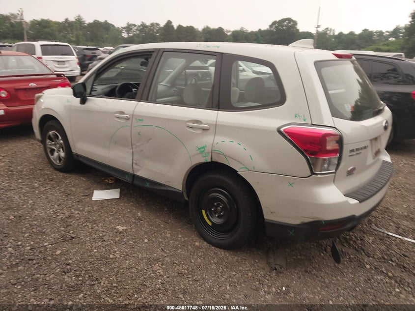 2017 Subaru Forester VIN JF2SJAACXHH429293 IAAI salvage auction — REAR END, Mv-907A (New York), sold $25 on 2026-07-28 (photo 3)