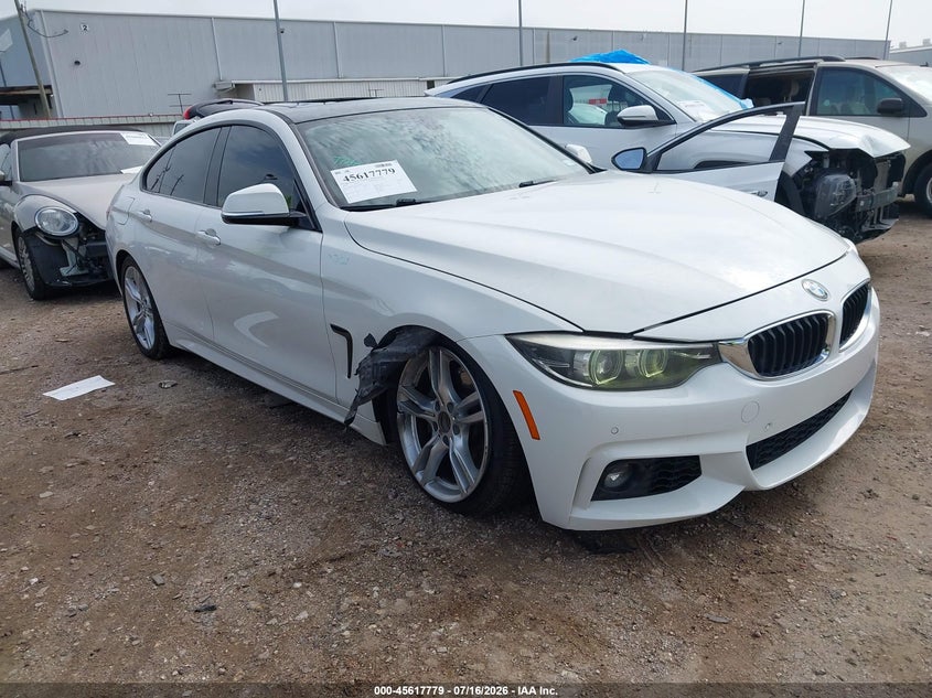 2018 BMW 4er VIN WBA4J1C51JBA30092 IAAI salvage auction — ROOF, Salvage Title, sold $4,800 on 2026-09-24 (photo 1)