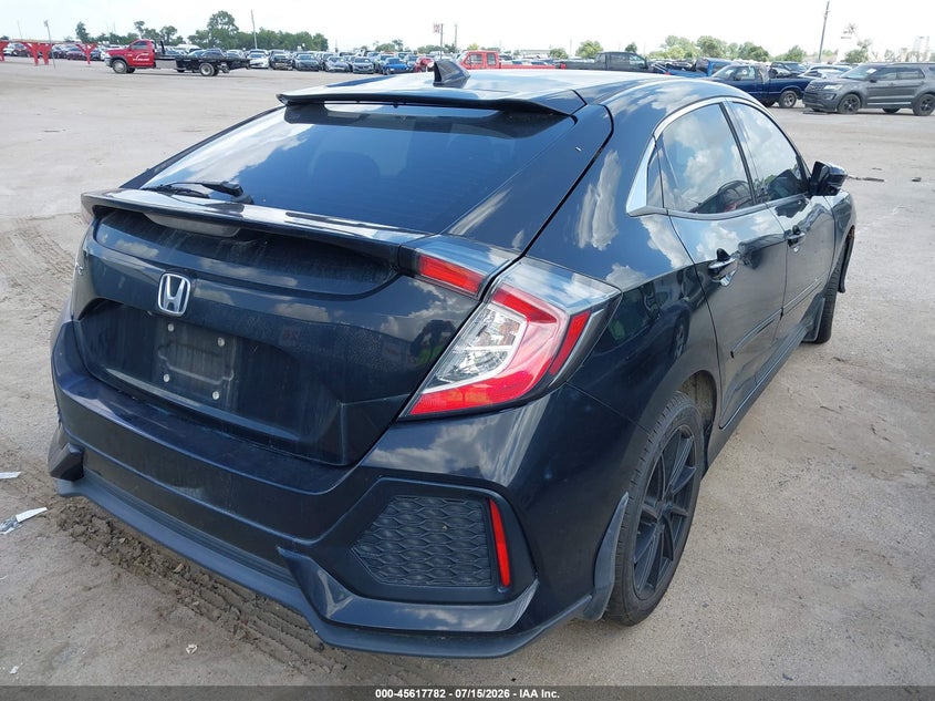 2018 Honda Civic VIN SHHFK7H54JU225908 IAAI salvage auction — NORMAL WEAR, Original (Texas), sold $1,300 on 2026-07-28 (photo 4)