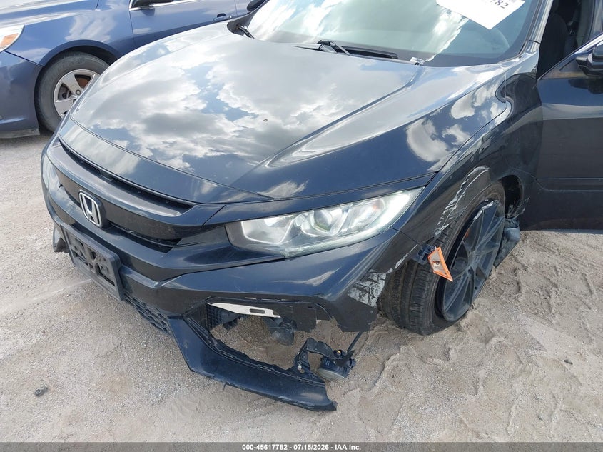 2018 Honda Civic VIN SHHFK7H54JU225908 IAAI salvage auction — NORMAL WEAR, Original (Texas), sold $1,300 on 2026-07-28 (photo 6)