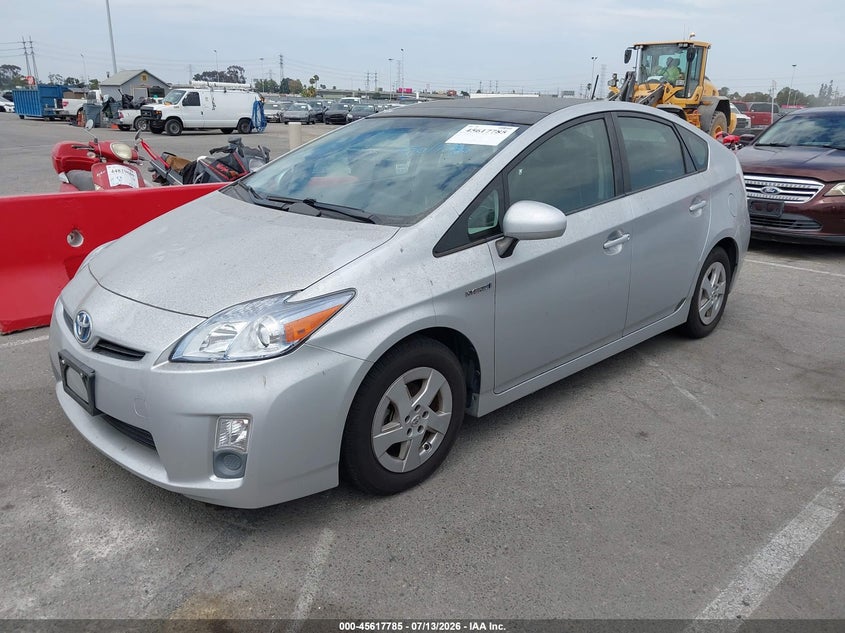 2011 Toyota Prius VIN JTDKN3DU3B1362300 IAAI salvage auction — NORMAL WEAR, Clear - Dealer Only (California), sold $1,300 on 2026-07-17 (photo 2)