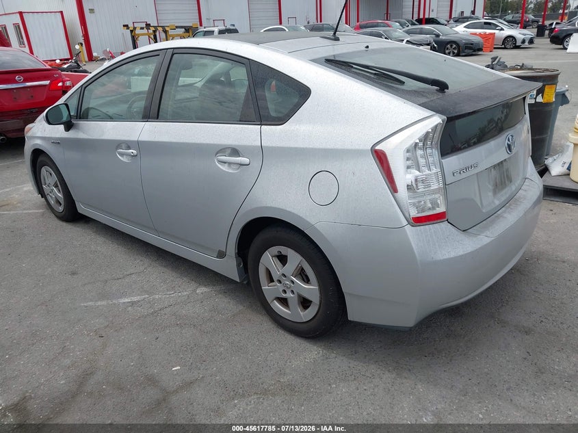 2011 Toyota Prius VIN JTDKN3DU3B1362300 IAAI salvage auction — NORMAL WEAR, Clear - Dealer Only (California), sold $1,300 on 2026-07-17 (photo 3)