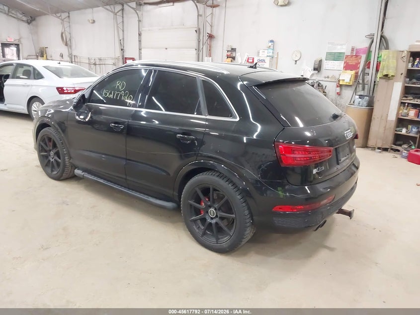 2016 Audi Q3 VIN WA1GFCFS2GR001254 IAAI salvage auction — VANDALISM, Salvage (Pennsylvania), sold $1,200 on 2026-07-30 (photo 3)