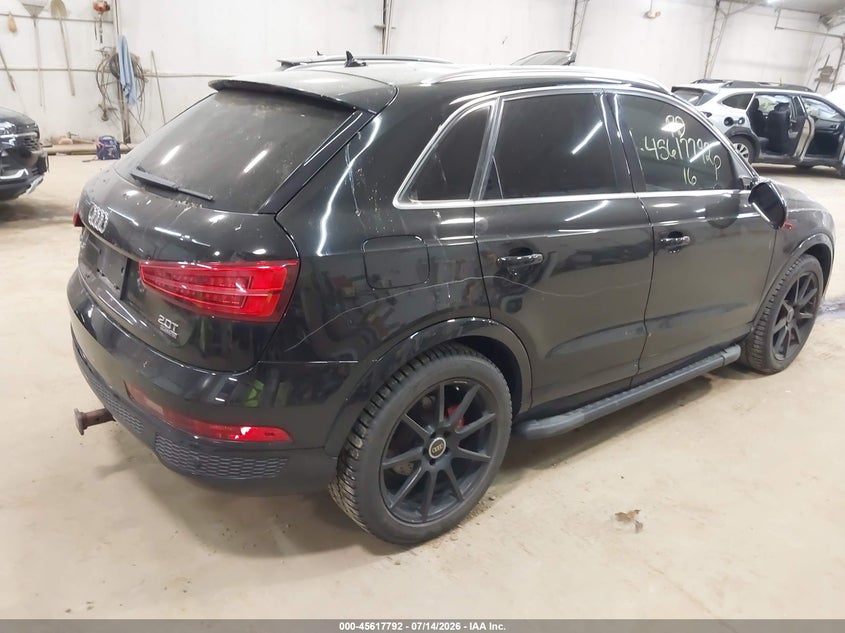 2016 Audi Q3 VIN WA1GFCFS2GR001254 IAAI salvage auction — VANDALISM, Salvage (Pennsylvania), sold $1,200 on 2026-07-30 (photo 4)