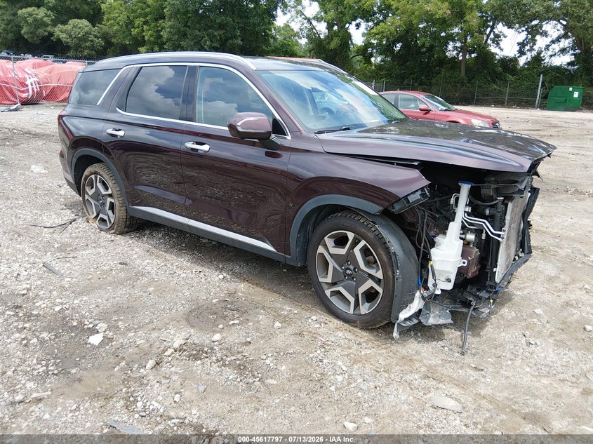 2023 Hyundai Palisade VIN KM8R54GE6PU490198 — IAAI salvage auction photo