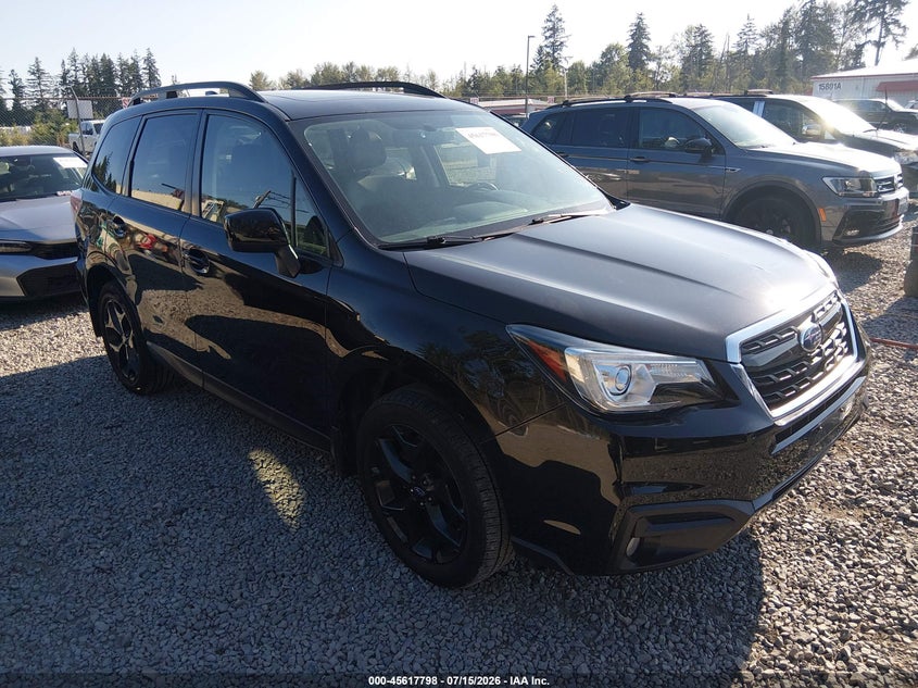 2018 Subaru Forester VIN JF2SJAEC0JH445910 IAAI salvage auction — SIDE, Salvage Title, sold $2,850 on 2026-08-03 (photo 1)