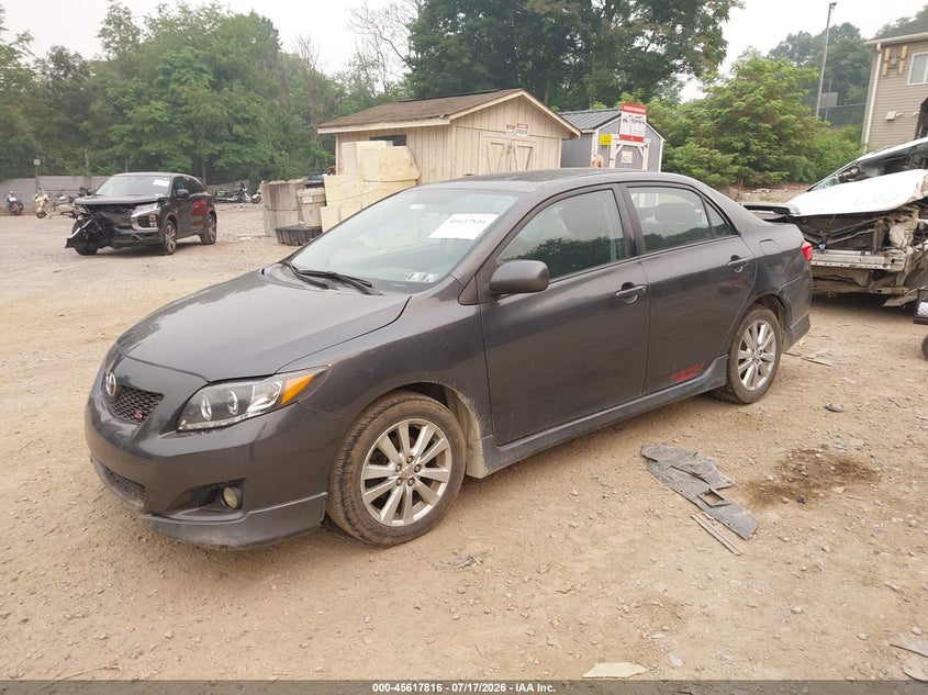 2010 Toyota Corolla VIN 1NXBU4EE1AZ358738 IAAI salvage auction — REAR END, Salvage, sold $600 on 2026-10-05 (photo 2)