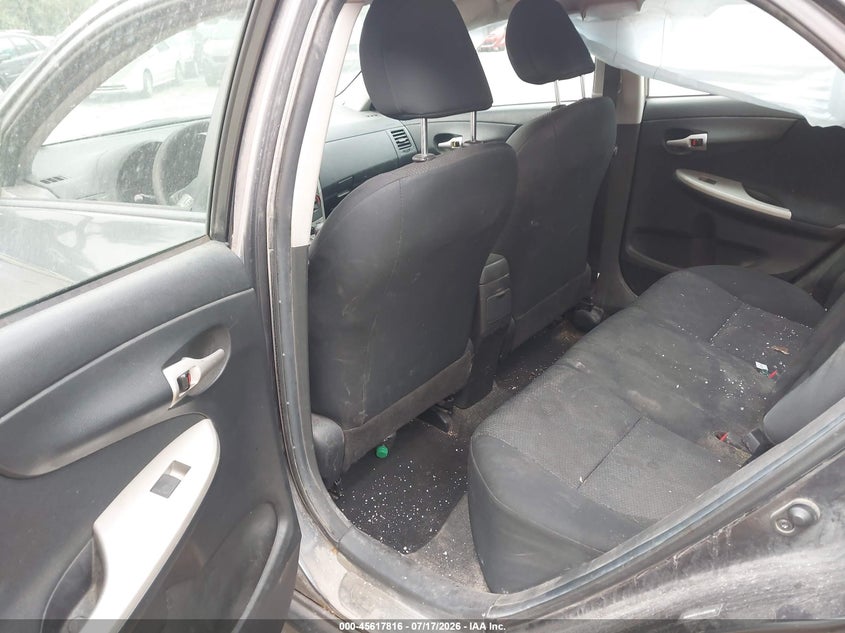 2010 Toyota Corolla VIN 1NXBU4EE1AZ358738 IAAI salvage auction — REAR END, Salvage, sold $600 on 2026-10-05 (photo 8)