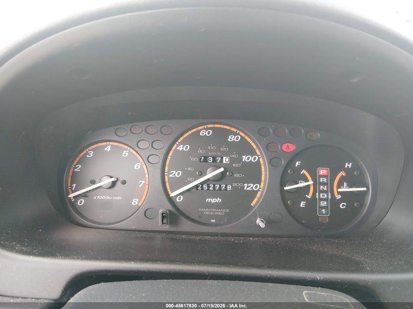 2001 Honda Cr-v VIN JHLRD28481S017720 IAAI salvage auction — NORMAL WEAR, Clear (Arkansas), sold $425 on 2026-07-29 (photo 7)