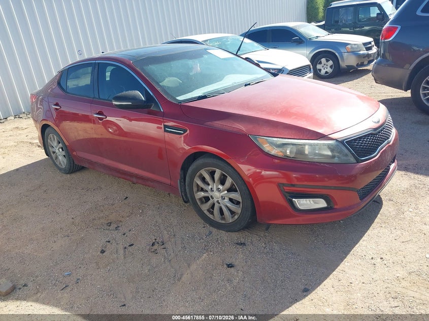 2014 Kia Optima VIN 5XXGN4A7XEG300346 IAAI salvage auction — NORMAL WEAR, Clear-Dealer Only (Arizona), sold $550 on 2026-07-30 (photo 1)