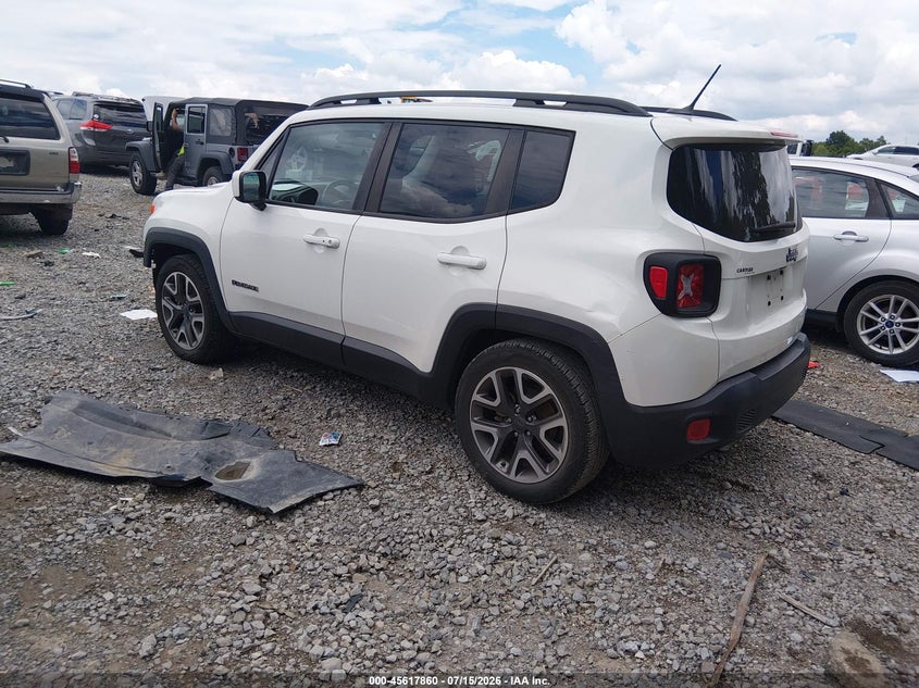 2017 Jeep Renegade VIN ZACCJABB2HPF21421 IAAI salvage auction — FRONT END, Salvage (Tennessee), sold $1,850 on 2026-08-01 (photo 3)