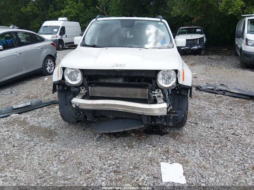 2017 Jeep Renegade VIN ZACCJABB2HPF21421 IAAI salvage auction — FRONT END, Salvage (Tennessee), sold $1,850 on 2026-08-01 (photo 6)