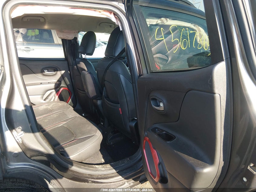 2017 Jeep Renegade VIN ZACCJBCB0HPG51038 IAAI salvage auction — LEFT FRONT, Clear (Indiana), sold $1,200 on 2026-08-12 (photo 8)