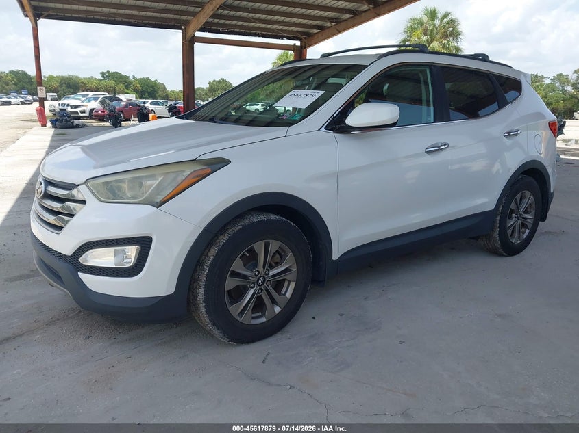 2015 Hyundai Santa fe VIN 5XYZUDLB3FG286879 IAAI salvage auction — NORMAL WEAR, Clear (Pennsylvania), sold $3,150 on 2026-07-21 (photo 2)