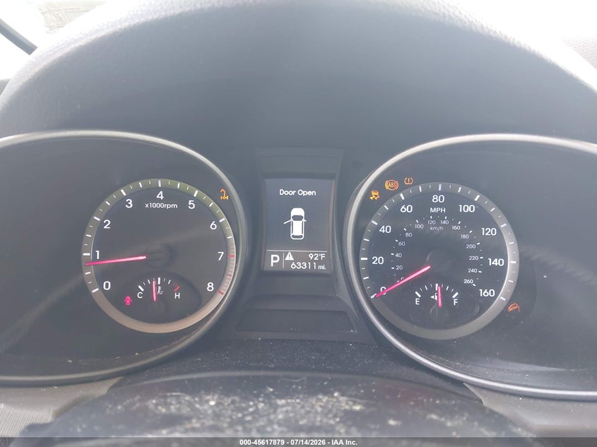 2015 Hyundai Santa fe VIN 5XYZUDLB3FG286879 IAAI salvage auction — NORMAL WEAR, Clear (Pennsylvania), sold $3,150 on 2026-07-21 (photo 7)