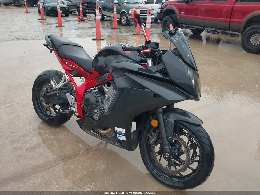 2016 Honda Cbr VIN MLHRC740XG5200881 IAAI salvage auction — SIDE, Original (Texas), sold $975 on 2026-07-20 (photo 1)