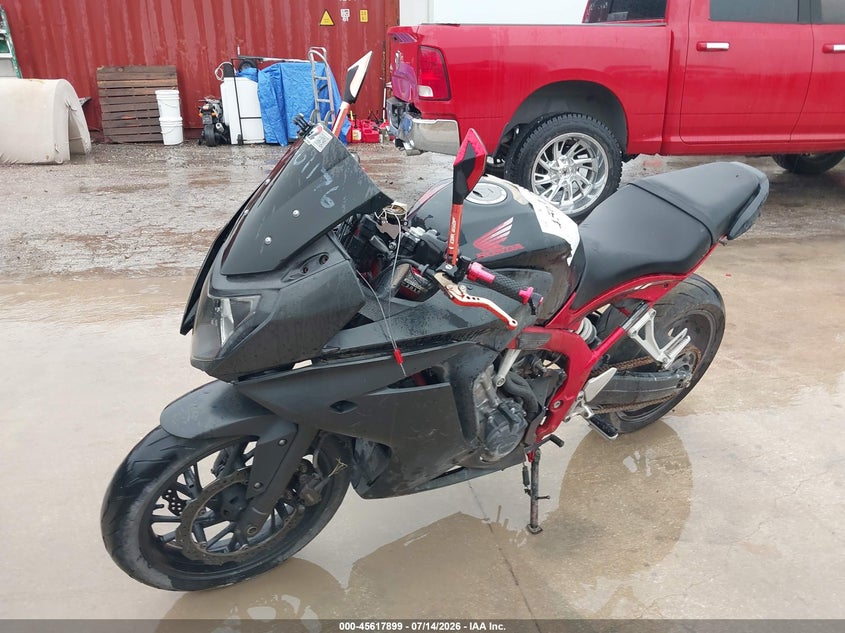 2016 Honda Cbr VIN MLHRC740XG5200881 IAAI salvage auction — SIDE, Original (Texas), sold $975 on 2026-07-20 (photo 2)