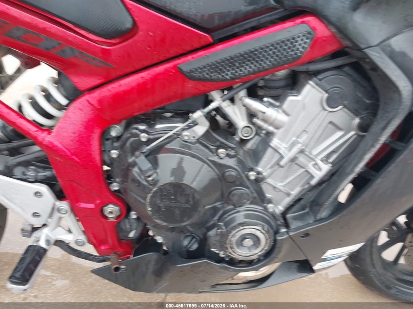 2016 Honda Cbr VIN MLHRC740XG5200881 IAAI salvage auction — SIDE, Original (Texas), sold $975 on 2026-07-20 (photo 8)