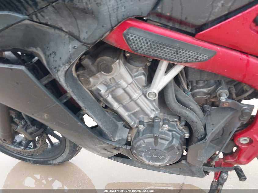 2016 Honda Cbr VIN MLHRC740XG5200881 IAAI salvage auction — SIDE, Original (Texas), sold $975 on 2026-07-20 (photo 9)