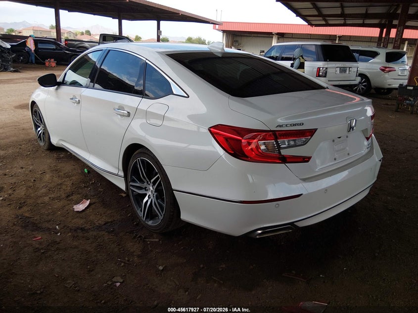 2021 Honda Accord VIN 1HGCV2F94MA009978 IAAI salvage auction — REAR END, Salvage Title, sold $8,600 on 2026-08-21 (photo 3)
