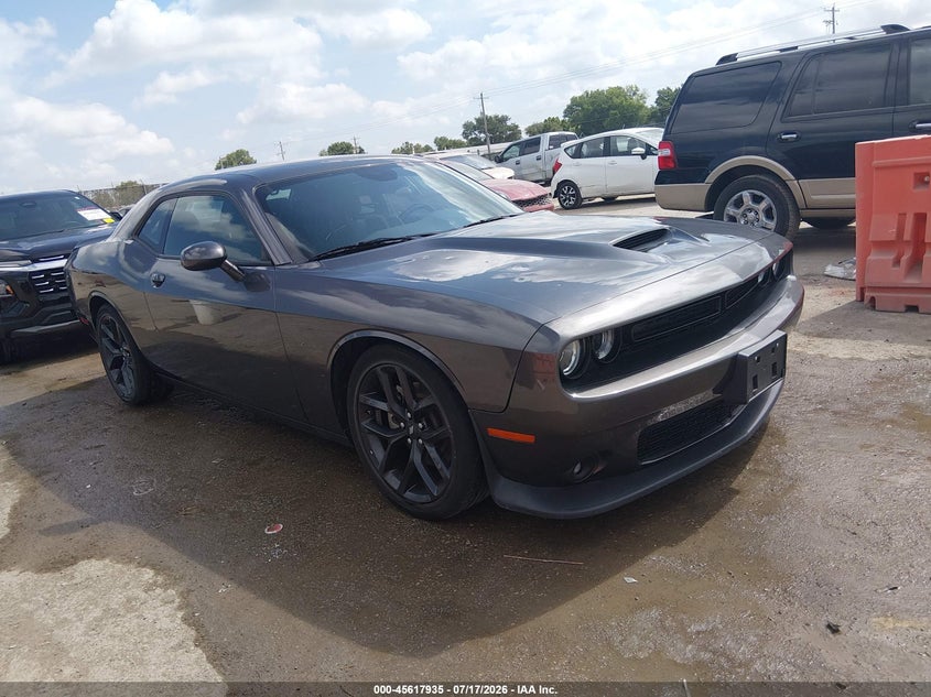 2022 Dodge Challenger VIN 2C3CDZJG6NH149330 IAAI salvage auction — HAIL, Clear (Kansas), sold $13,400 on 2026-08-28 (photo 1)