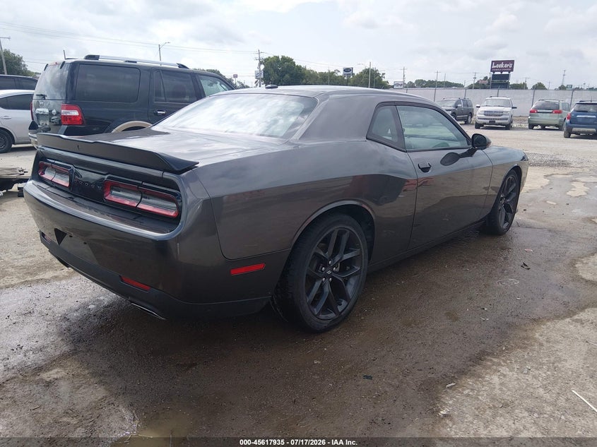 2022 Dodge Challenger VIN 2C3CDZJG6NH149330 IAAI salvage auction — HAIL, Clear (Kansas), sold $13,400 on 2026-08-28 (photo 4)