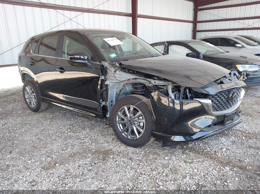2025 Mazda Cx-5 VIN JM3KFBCM5S0776586 IAAI salvage auction — FRONT & REAR, Salvage (Illinois), sold $9,400 on 2026-08-25 (photo 1)