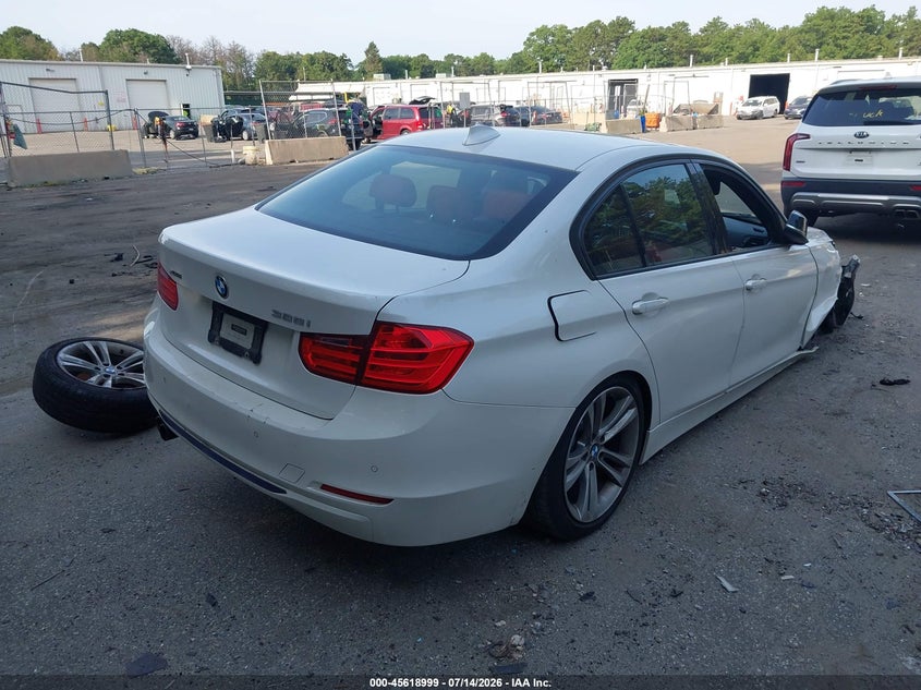 2015 BMW 3er VIN WBA3B5C57FP654079 IAAI salvage auction — RIGHT FRONT, Mv-907A (New York), sold $425 on 2026-08-11 (photo 4)