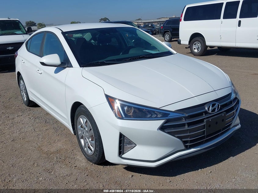2020 Hyundai Elantra VIN 5NPD74LF7LH612806 — IAAI salvage auction photo