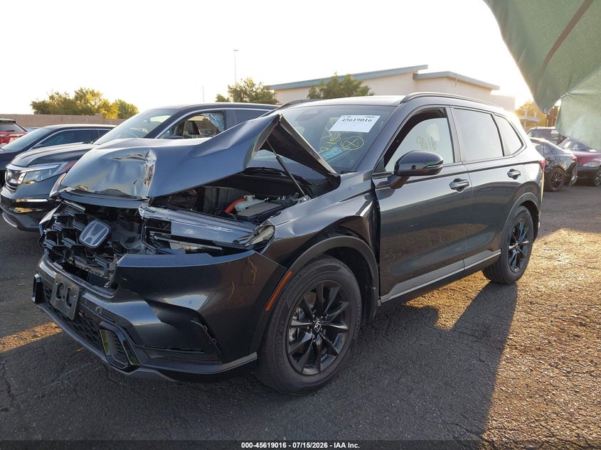 2026 Honda Cr-v VIN 7FARS6H55TE015902 IAAI salvage auction — FRONT END, Salvage Certificate (California), sold $13,175 on 2026-07-31 (photo 2)