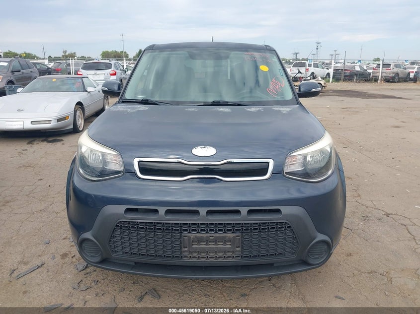 2014 Kia Soul VIN KNDJP3A59E7007216 IAAI salvage auction — NORMAL WEAR, Clear - Dealer Only (California), sold $850 on 2026-07-29 (photo 6)