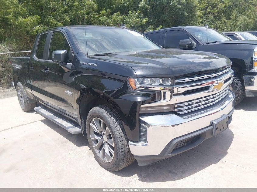 2019 Chevrolet Silverado 1500 VIN 1GCRWCED7KZ211536 IAAI salvage auction — NORMAL WEAR, Original (Texas), sold $9,825 on 2026-07-29 (photo 1)