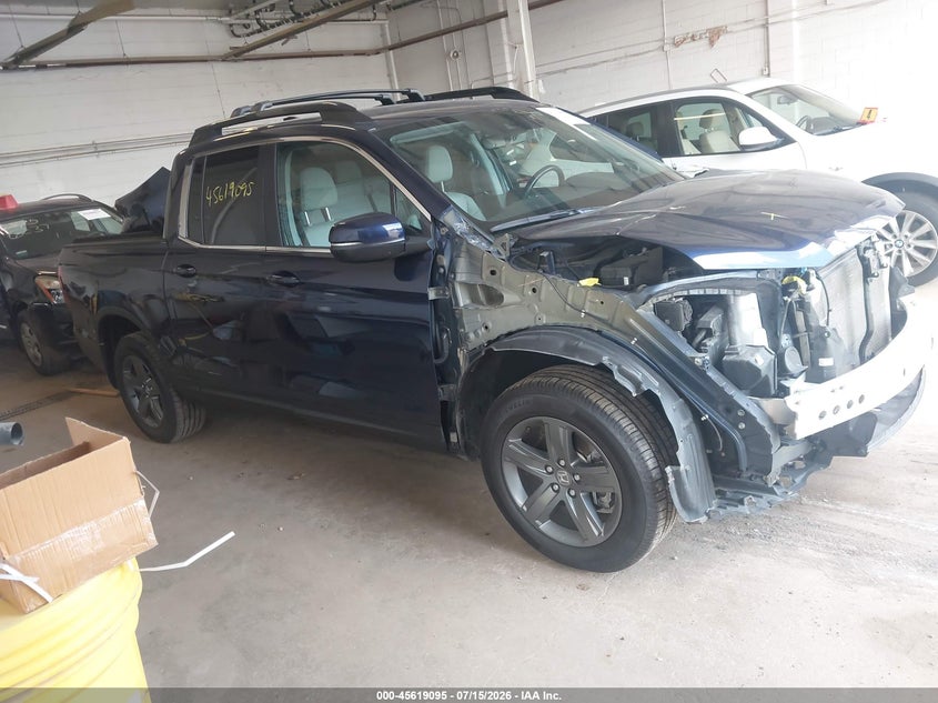 2023 Honda Ridgeline VIN 5FPYK3F54PB001754 — IAAI salvage auction photo