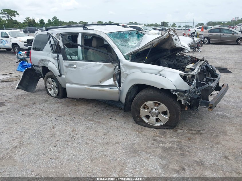 2006 Toyota 4runner VIN JTEZU14R760079214 IAAI salvage auction — ROLLOVER, Rebuildable (Florida), sold $1,550 on 2026-07-30 (photo 1)