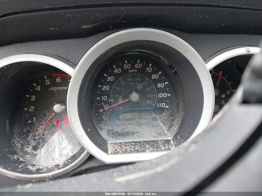 2006 Toyota 4runner VIN JTEZU14R760079214 IAAI salvage auction — ROLLOVER, Rebuildable (Florida), sold $1,550 on 2026-07-30 (photo 7)