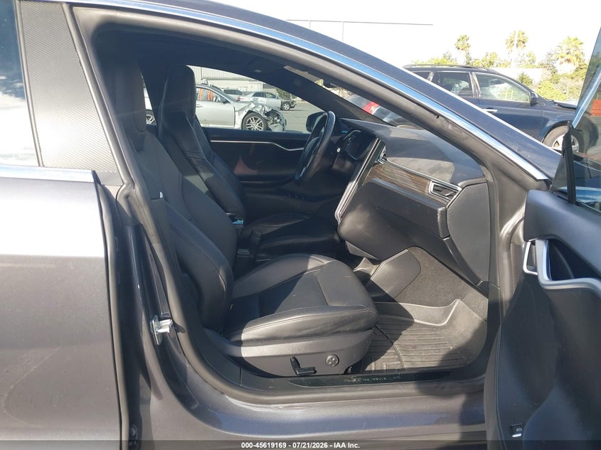 2015 Tesla Model s VIN 5YJSA1H22FF087296 IAAI salvage auction — REAR END, Salvage (California), sold $8,350 on 2026-08-31 (photo 5)