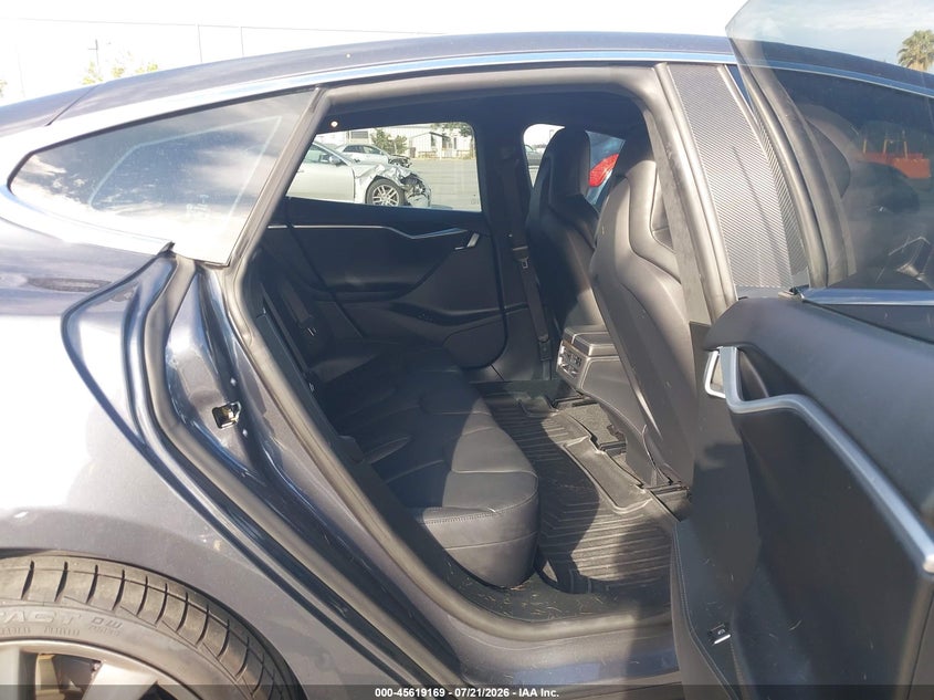 2015 Tesla Model s VIN 5YJSA1H22FF087296 IAAI salvage auction — REAR END, Salvage (California), sold $8,350 on 2026-08-31 (photo 8)