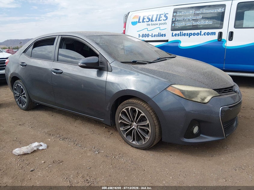 2015 Toyota Corolla VIN 5YFBURHE7FP364965 IAAI salvage auction — NORMAL WEAR, Restored (Arizona), sold $4,000 on 2026-07-28 (photo 1)