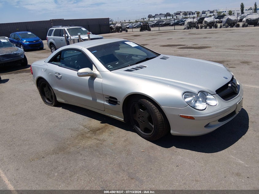 2003 Mercedes-benz Sl-class VIN WDBSK75F53F009897 IAAI salvage auction — RIGHT SIDE, Salvage (California), sold $525 on 2026-07-29 (photo 1)