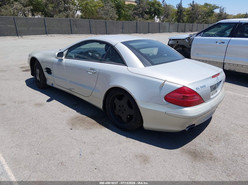 2003 Mercedes-benz Sl-class VIN WDBSK75F53F009897 IAAI salvage auction — RIGHT SIDE, Salvage (California), sold $525 on 2026-07-29 (photo 3)