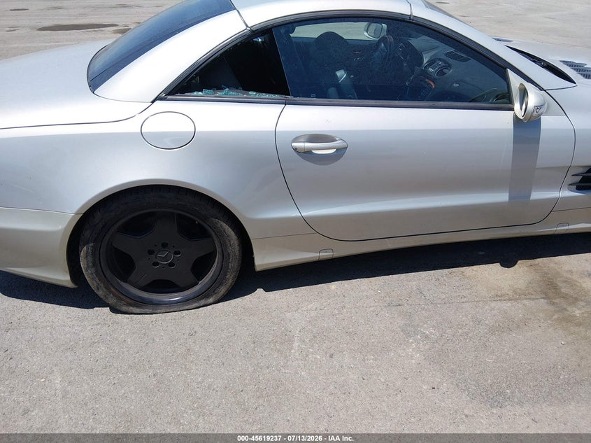 2003 Mercedes-benz Sl-class VIN WDBSK75F53F009897 IAAI salvage auction — RIGHT SIDE, Salvage (California), sold $525 on 2026-07-29 (photo 6)