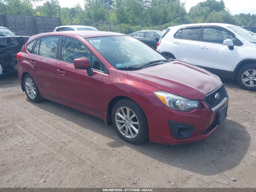 2013 Subaru Impreza VIN JF1GPAC6XD2217684 IAAI salvage auction — FRESH WATER, Clear (Massachusetts), sold $950 on 2026-07-31 (photo 1)