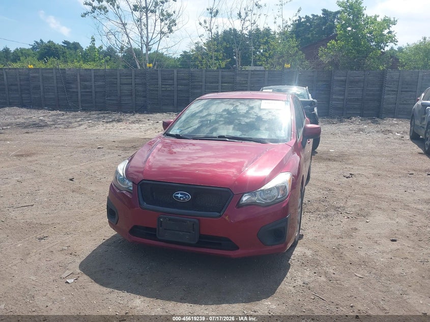 2013 Subaru Impreza VIN JF1GPAC6XD2217684 IAAI salvage auction — FRESH WATER, Clear (Massachusetts), sold $950 on 2026-07-31 (photo 6)