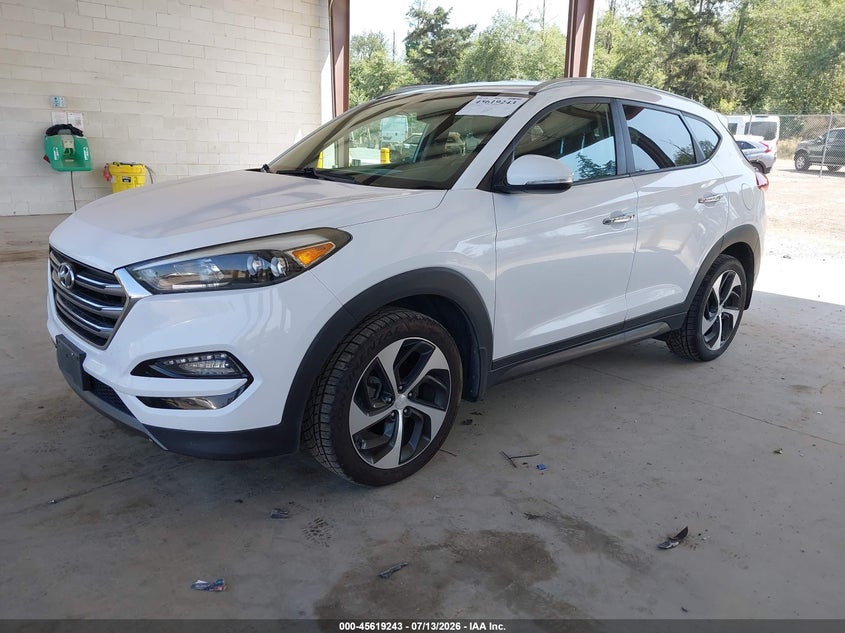 2016 Hyundai Tucson VIN KM8J3CA20GU023645 IAAI salvage auction — REAR END, Salvage Title, sold $2,000 on 2026-07-31 (photo 2)