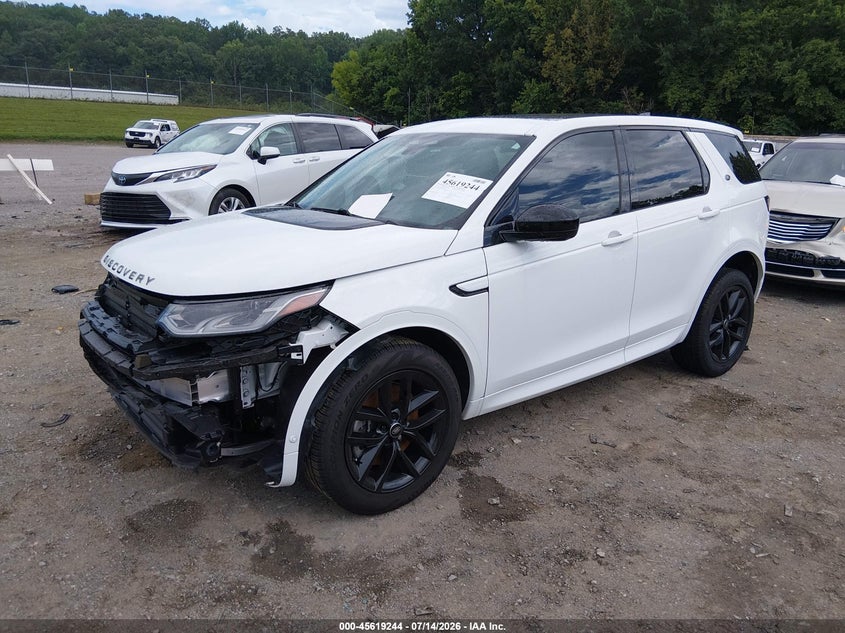 2024 Land rover Discovery sport VIN SALCJ2FX3RH346822 IAAI salvage auction — FRONT END, Clear (Tennessee), sold $10,900 on 2026-08-19 (photo 2)