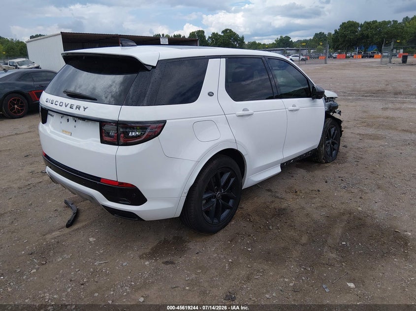 2024 Land rover Discovery sport VIN SALCJ2FX3RH346822 IAAI salvage auction — FRONT END, Clear (Tennessee), sold $10,900 on 2026-08-19 (photo 4)