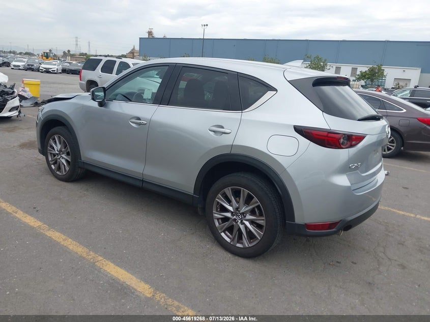 2020 Mazda Cx-5 VIN JM3KFADMXL0727457 IAAI salvage auction — FRONT END, Salvage (California), sold $2,550 on 2026-07-29 (photo 3)