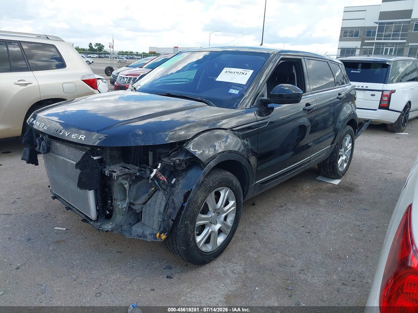 2019 Land rover Range rover evoque VIN SALVP2RX3KH346618 IAAI salvage auction — FRONT END, Salvage Title, sold $5,500 on 2026-08-25 (photo 2)